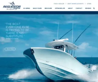 Regulatormarine.com Screenshot