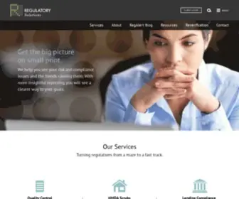 Regulatorysol.com(Regulatorysol) Screenshot