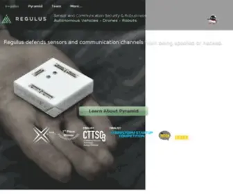 Regulus.com(Regulus is the software leader for smart sensor security. Regulus) Screenshot