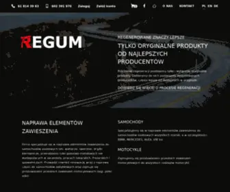 Regum.pl(Naprawa elementów zawieszenia) Screenshot