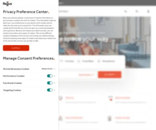 Regus.com.ve(Serviced Office Space) Screenshot