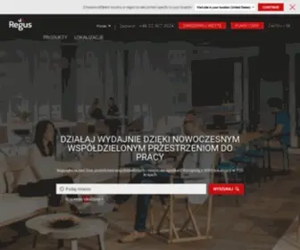 Regus.pl(Powierzchnie biurowe) Screenshot