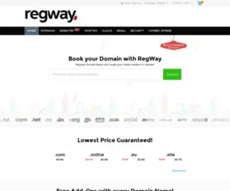 Regway.com(Domain registration services for professionals) Screenshot