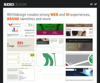 Reh3.com(REH3design Portfolio) Screenshot