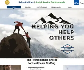 Rehababilities.com(RehabAbilities & Social Service Professionals) Screenshot