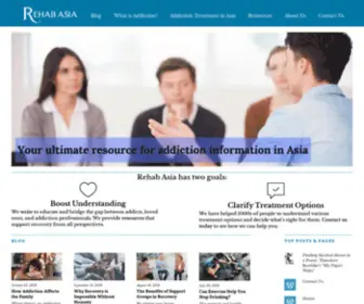 Rehabasia.net(Rehab Asia) Screenshot