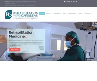 RehABCAribbean.com(Providing Medical Care for Function and Performance) Screenshot