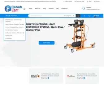 RehABCArt.com(Physiotherapy Rehabilitation Therapy Solutions and Products) Screenshot