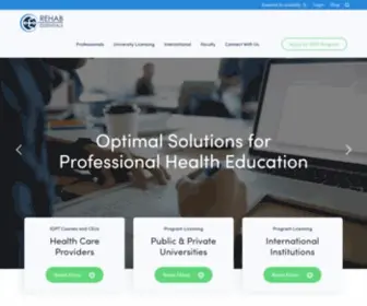 Rehabessentials.com(Health Professional Education) Screenshot