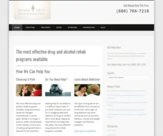 Rehabhelp.com(Rehab Help) Screenshot