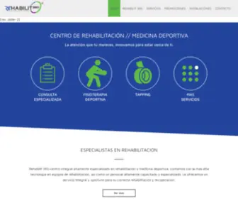 Rehabilit360.mx(Rehabilit 360) Screenshot