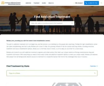 Rehabinfo.net(Trusted Resources for Addiction and Rehabilitation) Screenshot