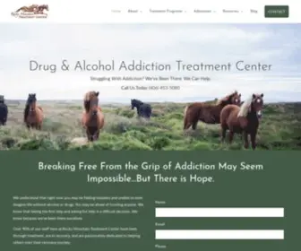 Rehabrocky.com(Drug & Alcohol Addiction Treatment Center Great Falls) Screenshot