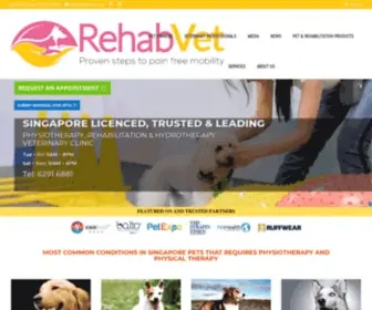 Rehabvet.com(RehabVet Centre) Screenshot