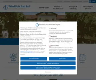 Rehaklinik-Bad-Boll.de(Rehaklinik Bad Boll) Screenshot