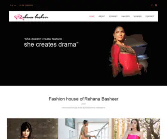 Rehanabasheer.com(Rehana Basheer) Screenshot