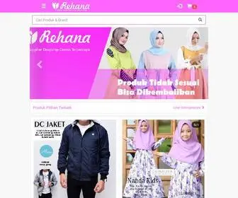 Rehanastore.com(Moto situs Anda bisa diletakkan di sini) Screenshot