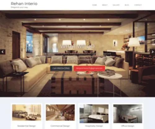 Rehaninterio.in(Elegance your way) Screenshot