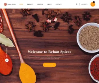 Rehanspices.com(Rehan Spices) Screenshot