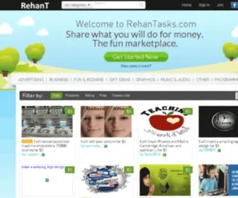 Rehant.com(Do what you love) Screenshot