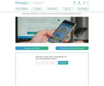 Rehappy.de(Rehappy Gesundheits) Screenshot