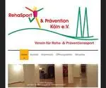Rehasportkoeln.de Screenshot