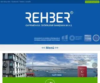 Rehberdegerleme.com.tr(Rehber Gayrimenkul Değerleme) Screenshot