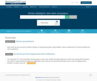 Rehberhost.net(Ana Sayfa) Screenshot