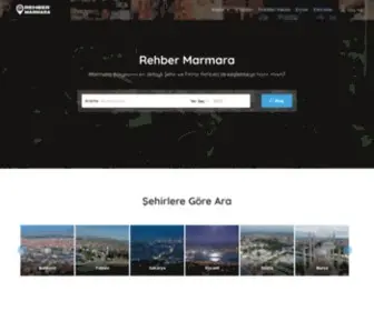 Rehbermarmara.com(Şehir ve Firma Rehberi) Screenshot