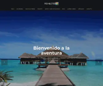 Rehiletes.com(Agencia y operadora de viajes México) Screenshot