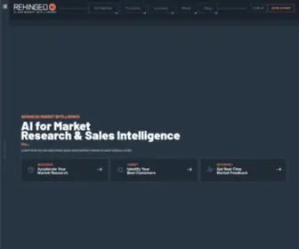 Rehingedai.com(AI for Market Research) Screenshot