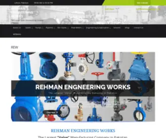 Rehmanengg.com(Rehman Engineering Works) Screenshot