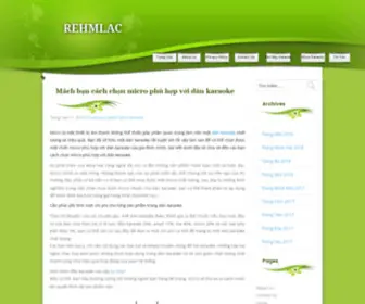 Rehmlac.com(Rehmlac-Nhà phân phối thiết bị âm thanh) Screenshot