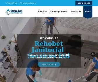 Rehobetjanitorialservices.com(Rehobetjanitorialservices) Screenshot