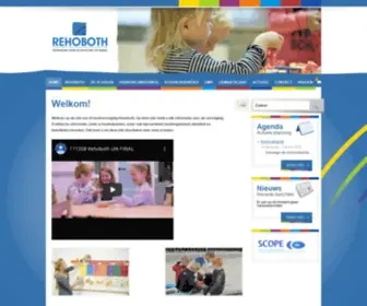 Rehoboth.nu(Welkom op de website van Schoolvereniging Rehoboth) Screenshot