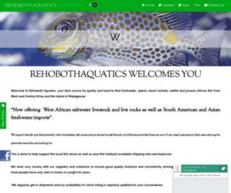 Rehobothaquatics.com(RehobothAquatics dot come USA) Screenshot