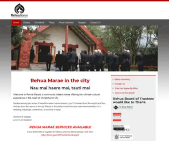 Rehuamarae.co.nz(Rehua Marae) Screenshot