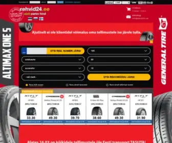 Rehvid24.ee(Rehvide müük) Screenshot