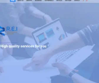 Rei-D-Services.com(High quality services for you and your business) Screenshot