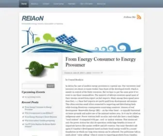 Reiaon.com(The Renewable Energy Industry Association of Namibia (REIAoN)) Screenshot