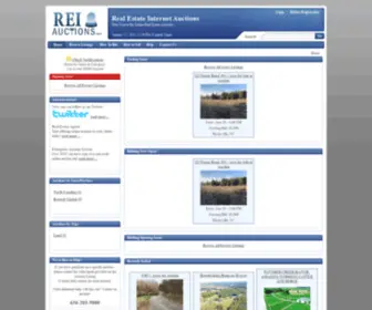 Reiauctions.com(Online Real Estate Auctions) Screenshot