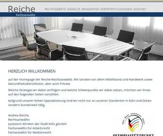 Reiche-RA.de(Reiche Rechtsanw) Screenshot