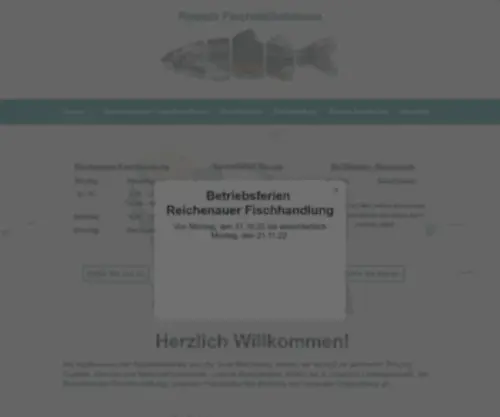 Reichenauer-Fischhandlung.de(Riebels Fischdelikatessen) Screenshot