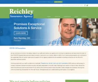 Reichleyins.com(Insurance) Screenshot