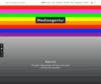 Reichlundpartner.at(Werbeagentur in Wien) Screenshot