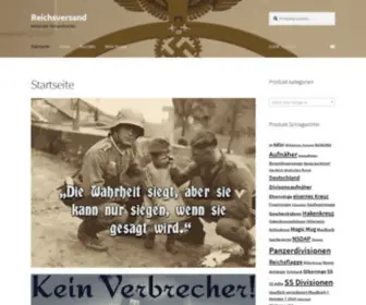 Reichsversand.com(Replika & Kopien IIWK Orden) Screenshot