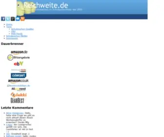 Reichweite.de(Die) Screenshot