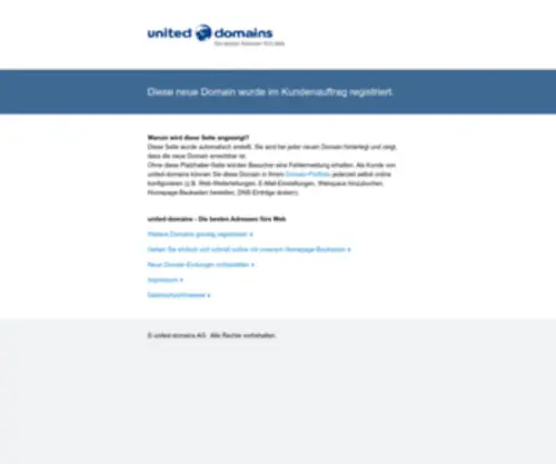 Reichweite2.com(Domain im Kundenauftrag registriert) Screenshot