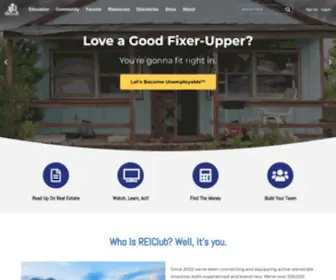 Reiclub.com(Connecting & Equipping Active Real Estate Investors) Screenshot