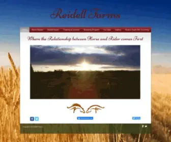 Reidellfarms.com(Reidell Farms) Screenshot